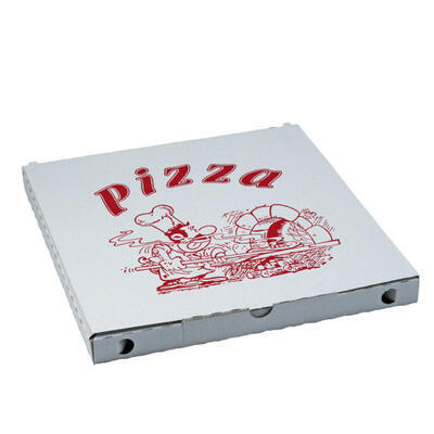 Krabice na pizzu potištěná 32,5 x 32,5 x3cm - 1